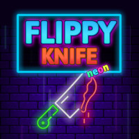 Play Flippy Knife Neon now!