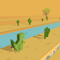 Play 3D Dinosaur Game now!