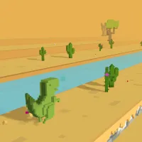 3D Dinosaur Game