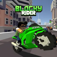 blocky-rider