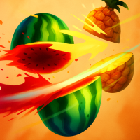 Play Fruit Cut Frenzy now!