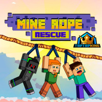 Play Mine Rope Rescue now!