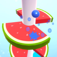Play Helix Fruit Jump now!