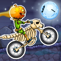 Play Moto X3M Spooky Land now!