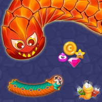 Play Worm Hunt - Snake game iO zone now!
